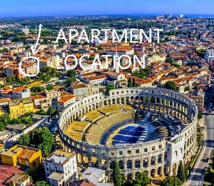 Pula Center Arena Belvedere Apartments And Rooms エクステリア 写真